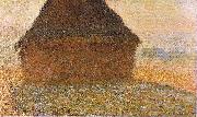 Claude Monet Meule au soleil oil